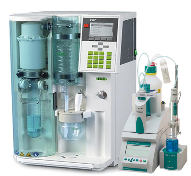 Kjeldahl distillation system - KjelFlex K-360