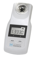 Digital hand-held refractometers
