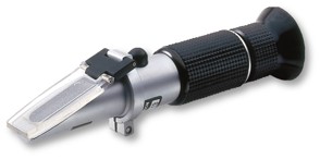 Visual hand-held refractometers