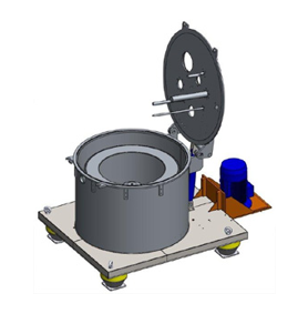 Vertical axis filtering centrifuges with manual discharge - RINA Serie 200